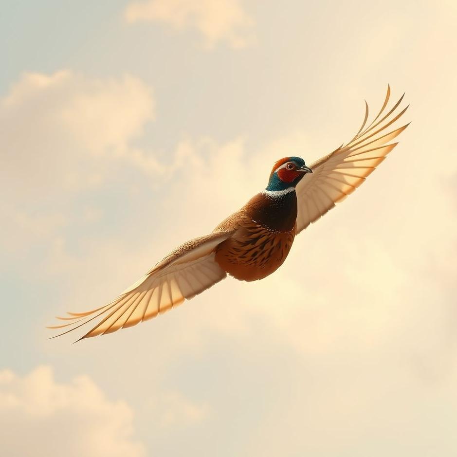 Dream : Partridge flying in a dream