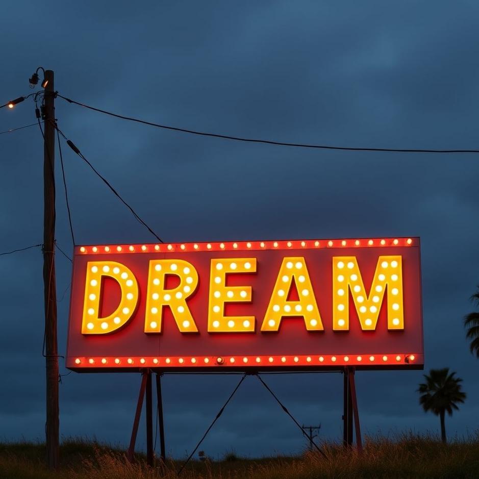 Dream : Party sign in a dream