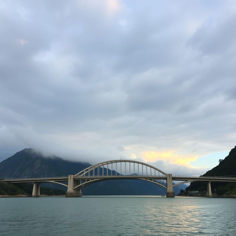 Dream : Pass from the bridge at the dream