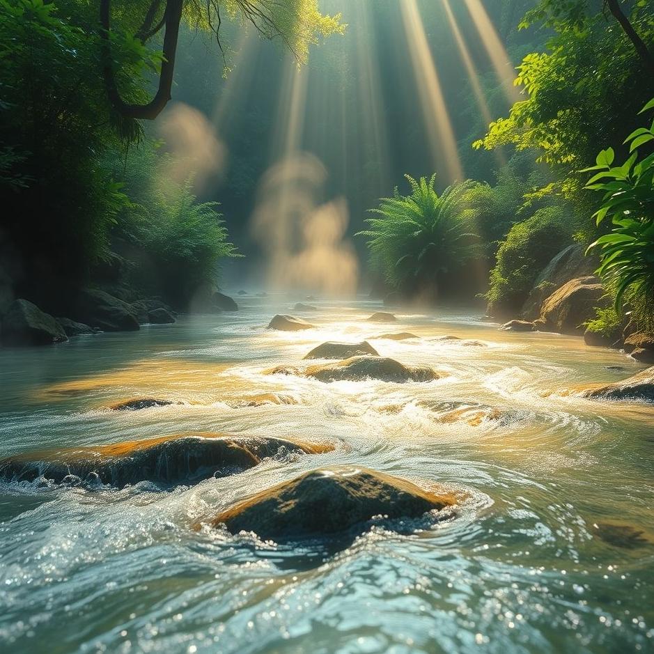 Dream Dictionary : Pass through flowing water in the dream