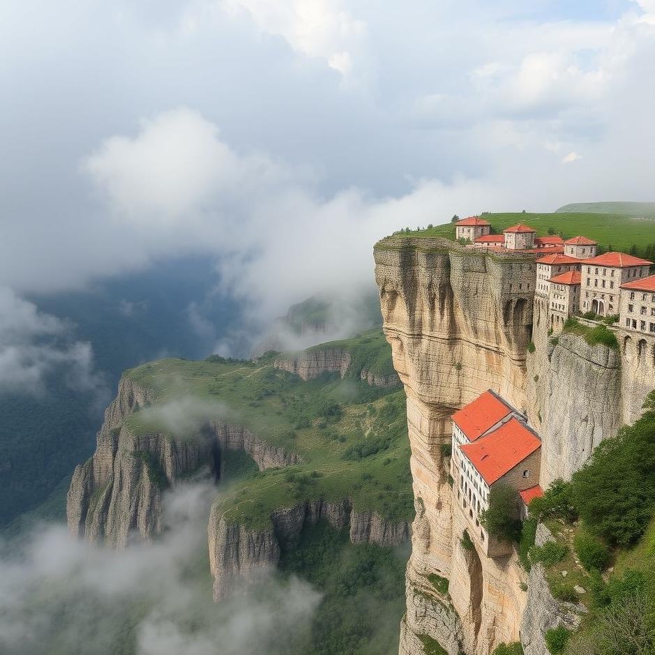 Dream : Passing over a cliff in a dream