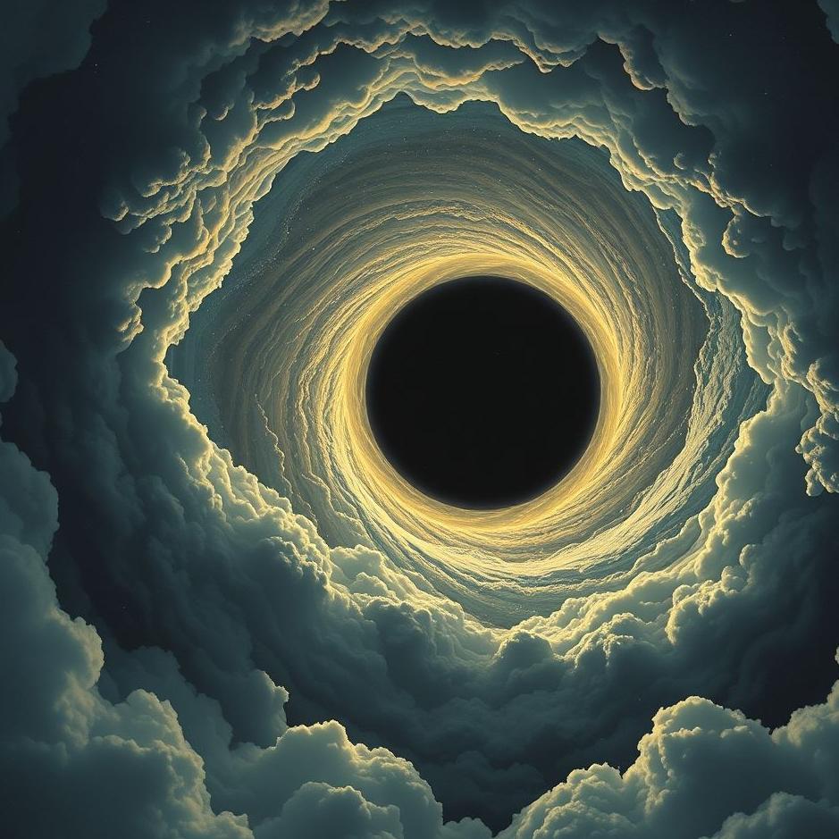 Dream : Passing through a black hole in a dream