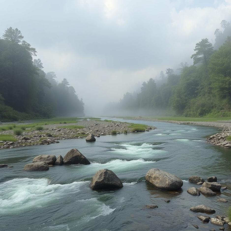 Dream : Passing through a river in a dream