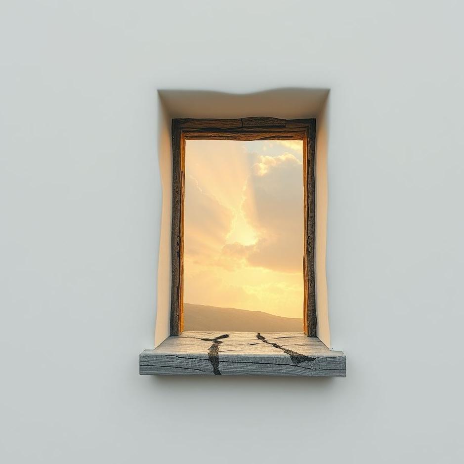 Dream : Passing through a small window in a dream