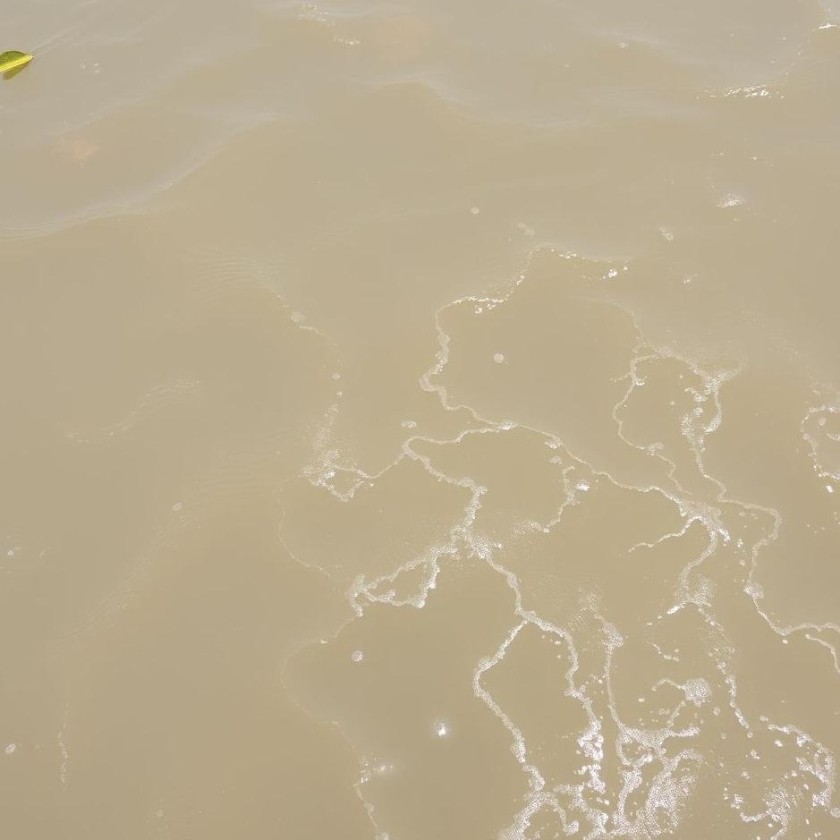 Dream : Passing through murky water 