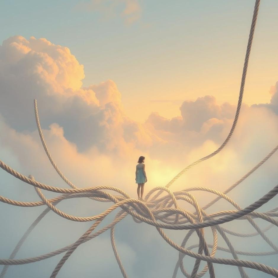 Dream : Passing through ropes in a dream