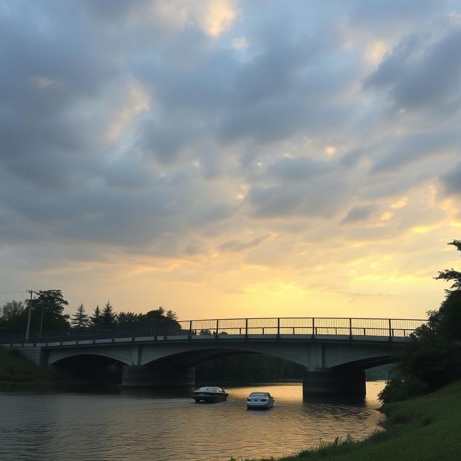 Dream : Passing under a bridge in a dream