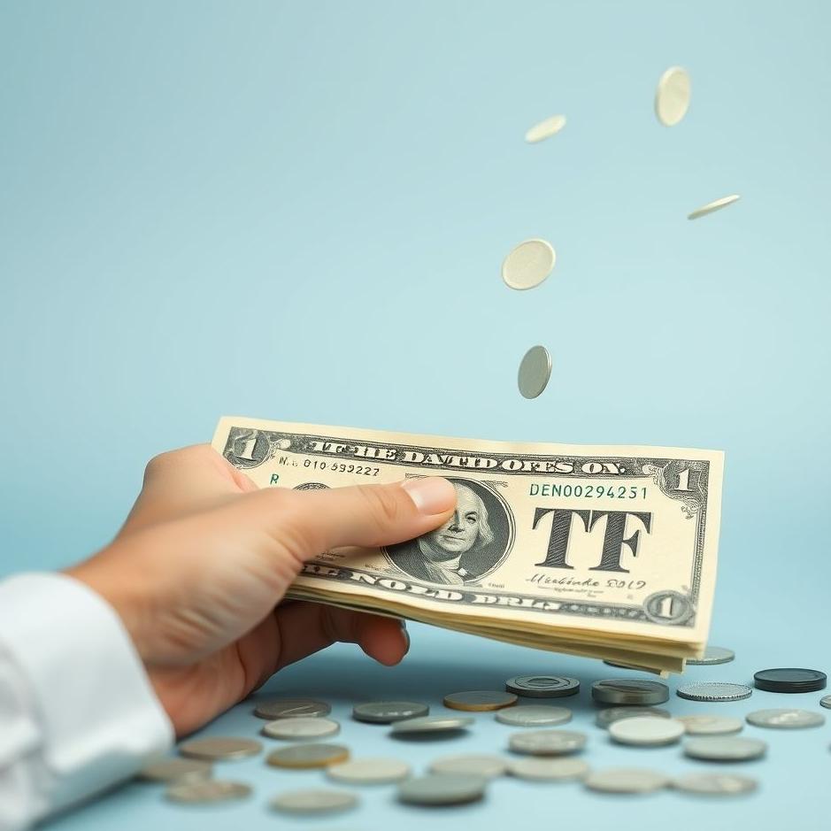 Dream : Paying off a debt with paper money in a dream