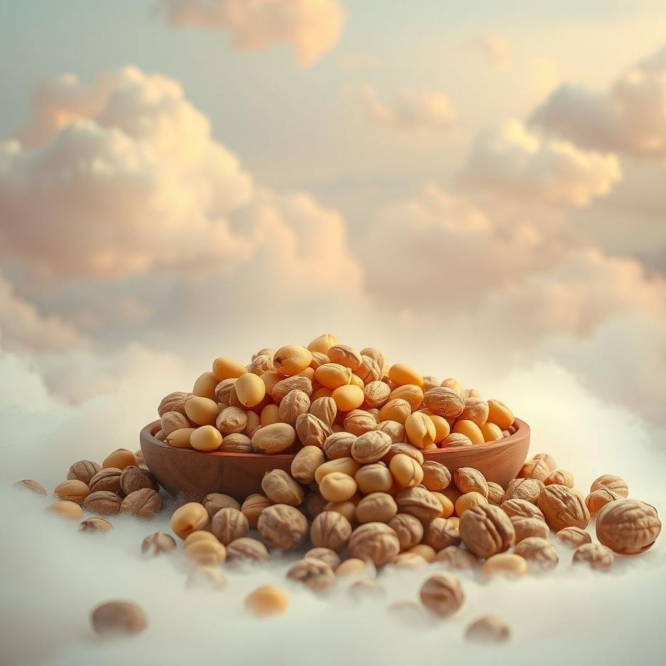 Dream : Peanuts and walnuts in a dream