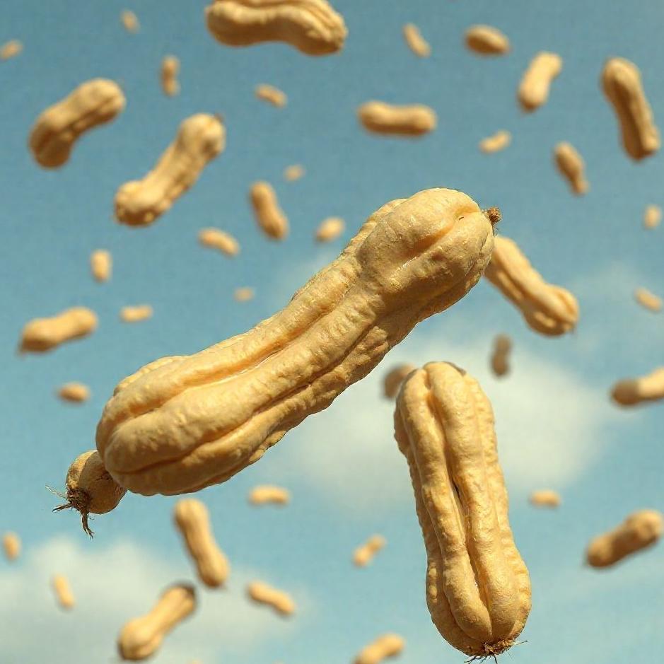 Dream : Peanuts falling from the sky in a dream