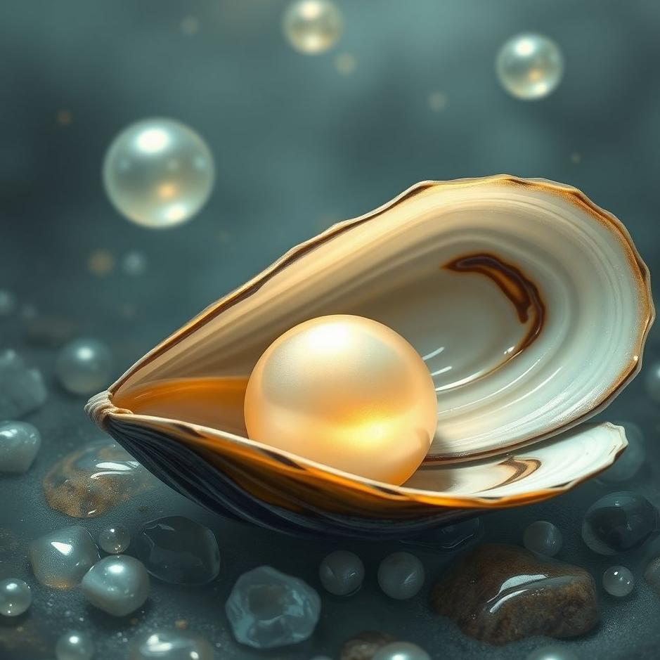 Dream : Pearl coming out of a mussel in a dream