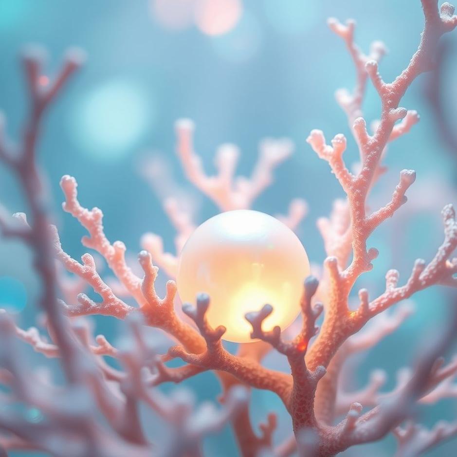Dream : Pearl coral in a dream