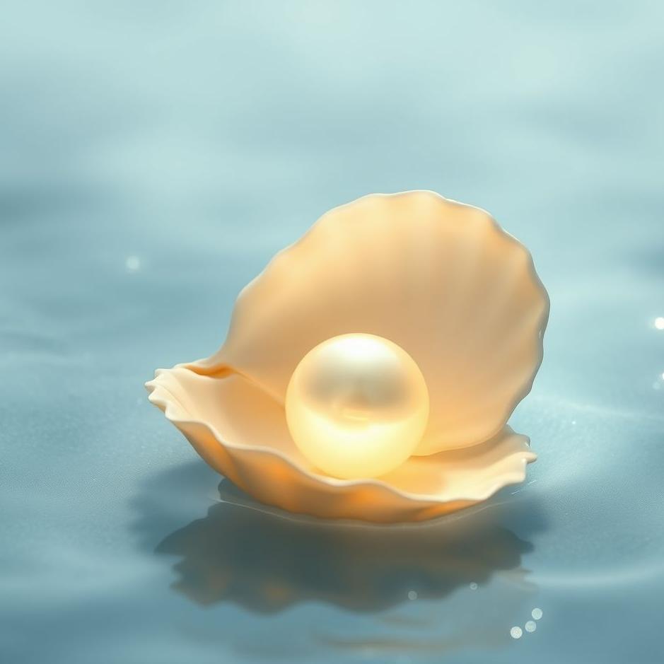 Dream : Pearl in a shell in a dream
