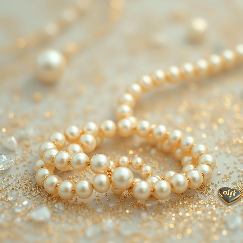 Dream : Pearls and gold in a dream