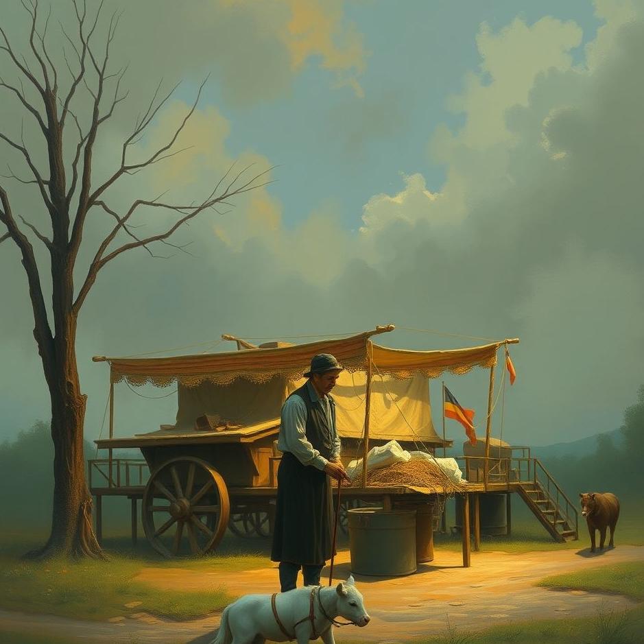 Dream : Peddler in a dream