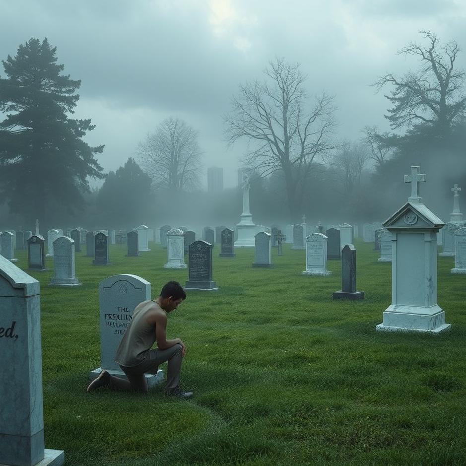 Dream : Peeing in a cemetery in a dream