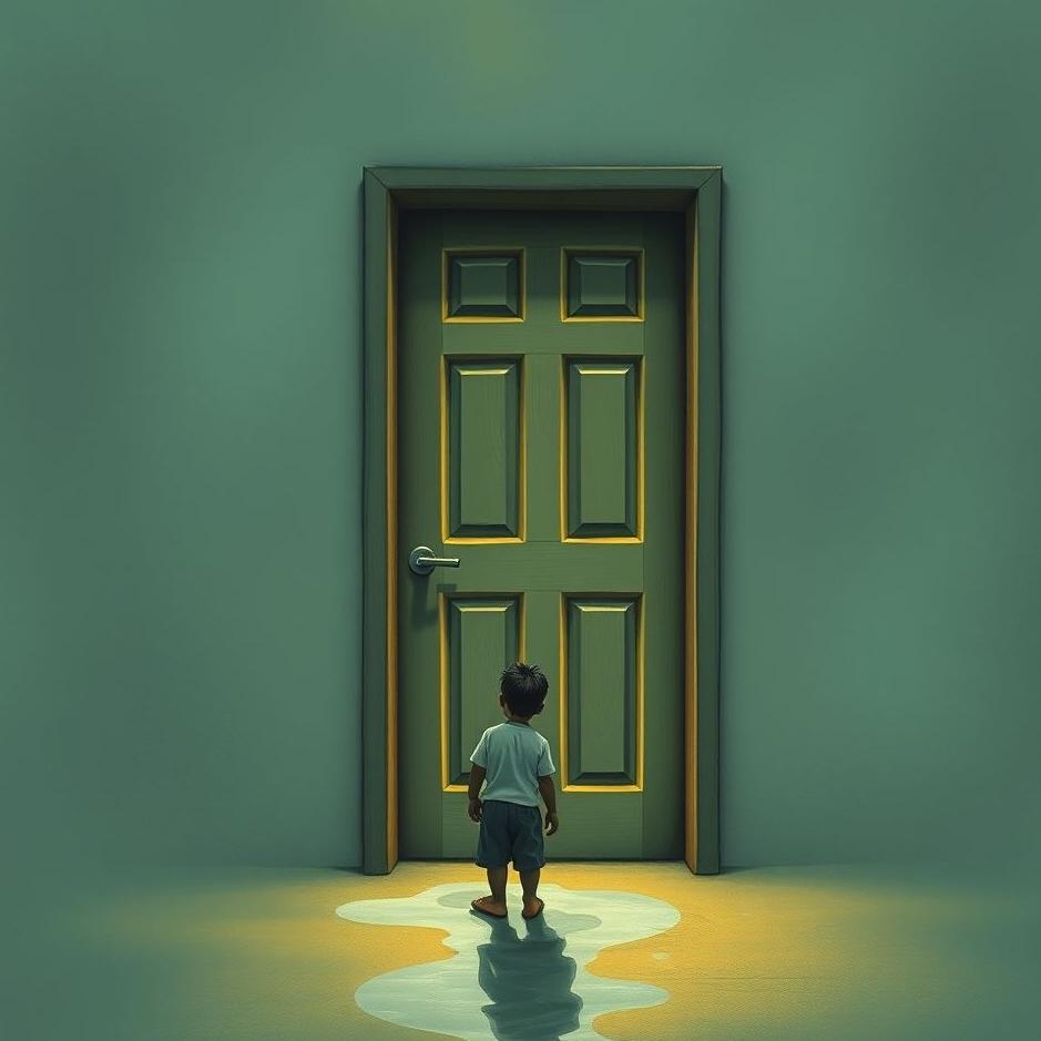 Dream : Peeing in front of the door in a dream