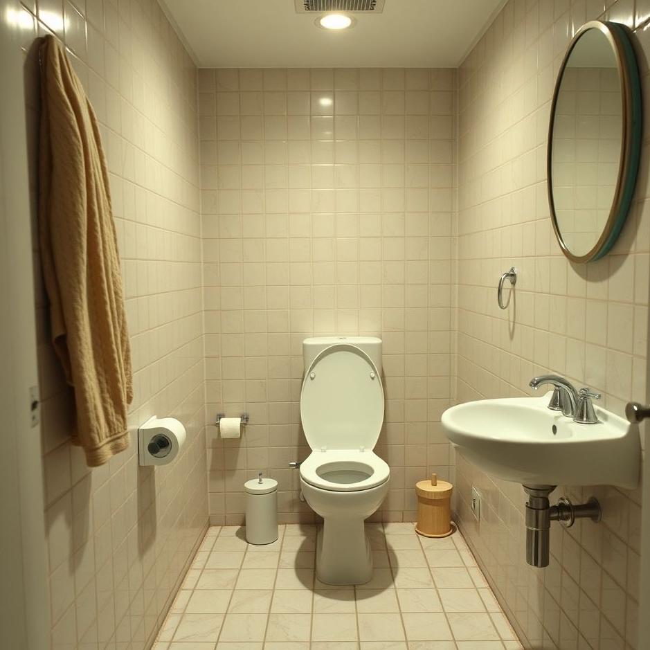 Dream : Peeing in the bathroom