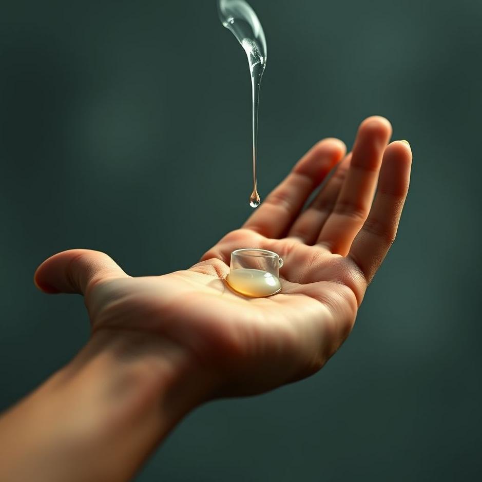 Dream : Peeing on your own hand in a dream