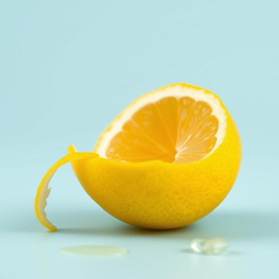 Dream Dictionary : Peeled lemon in a dream