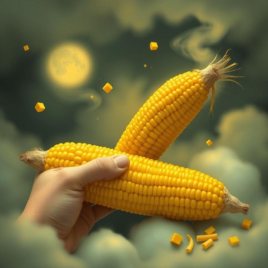 Dream : Peeling a corncob in a dream
