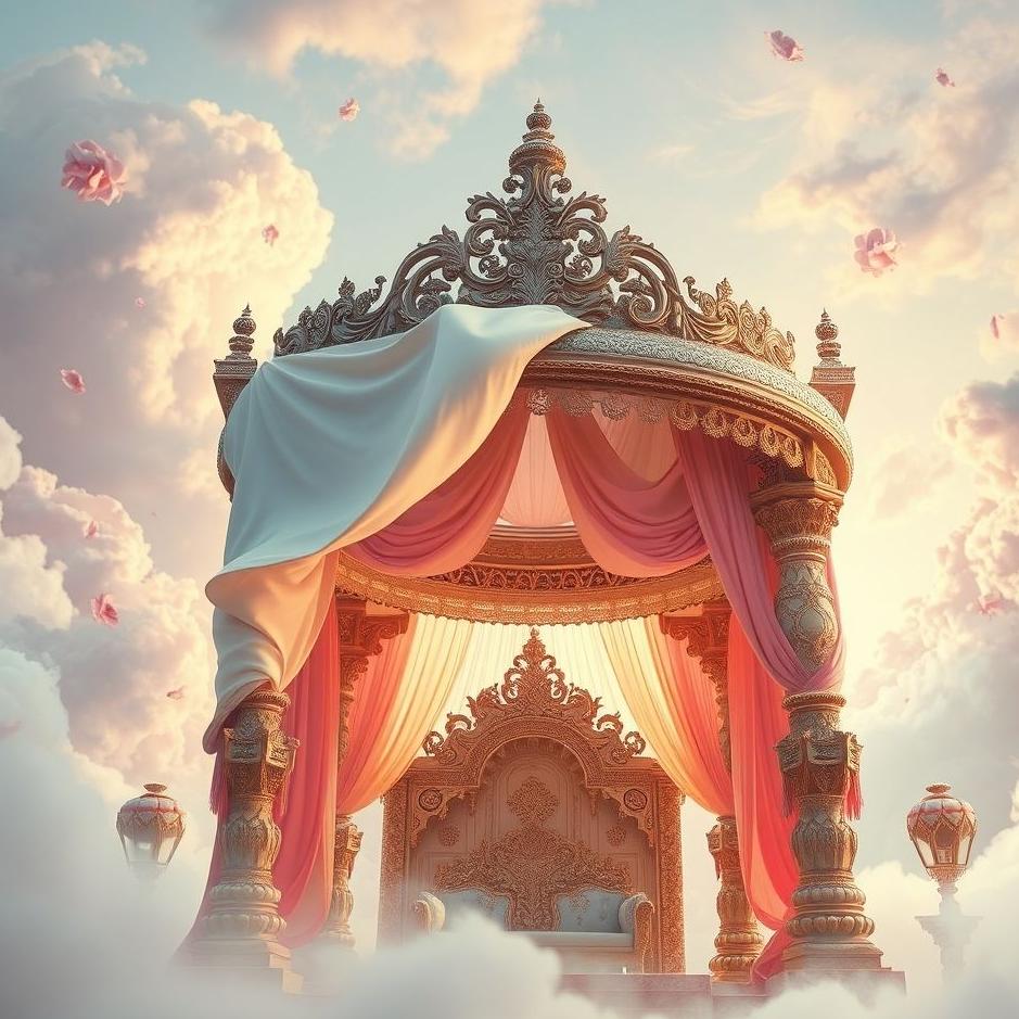 Dream : Peeling a mandap in a dream