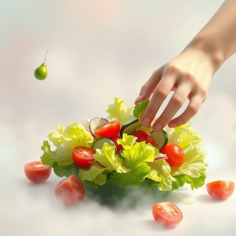 Dream : Peeling a salad in a dream
