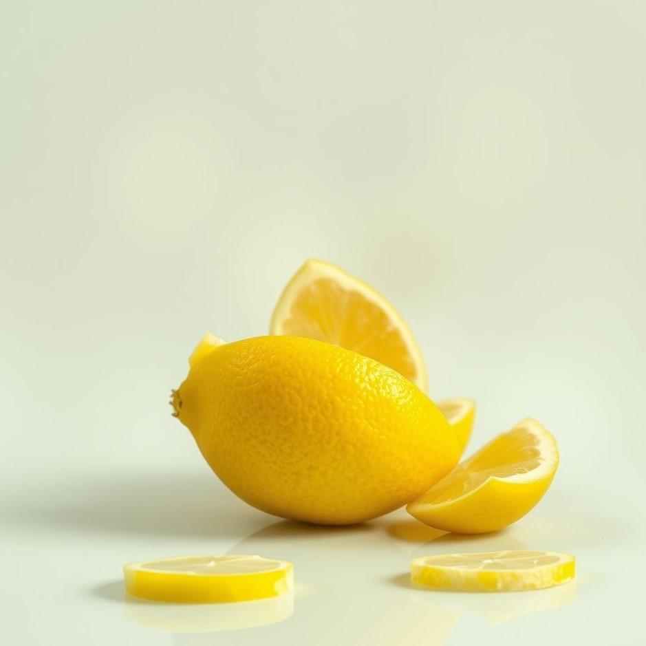 Dream : Peeling a yellow lemon in a dream