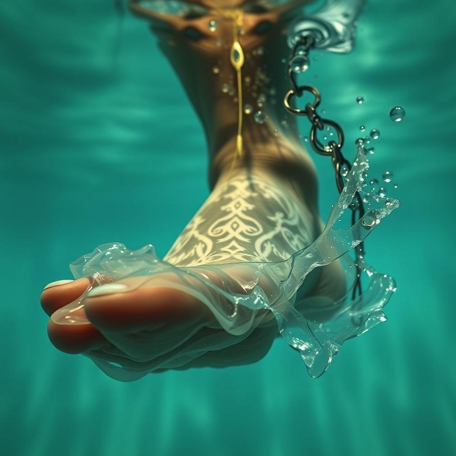 Dream : Peeling deep under the foot in the dream