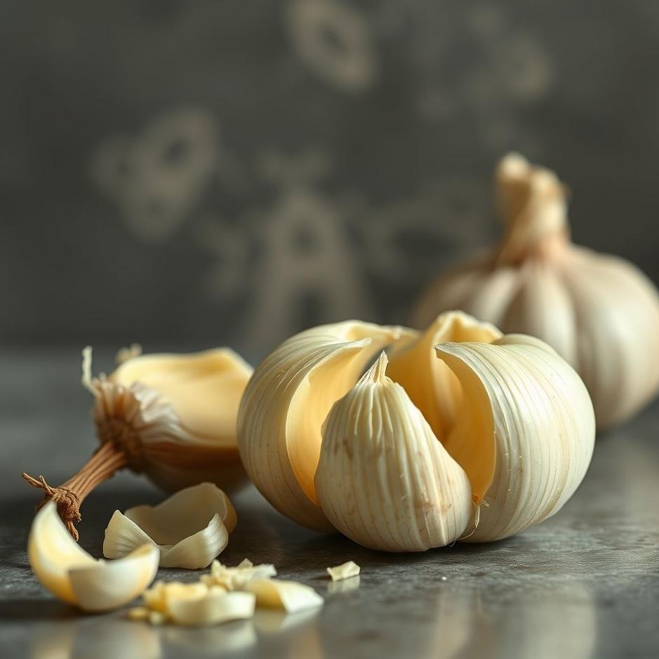 Dream : Peeling garlic in a dream