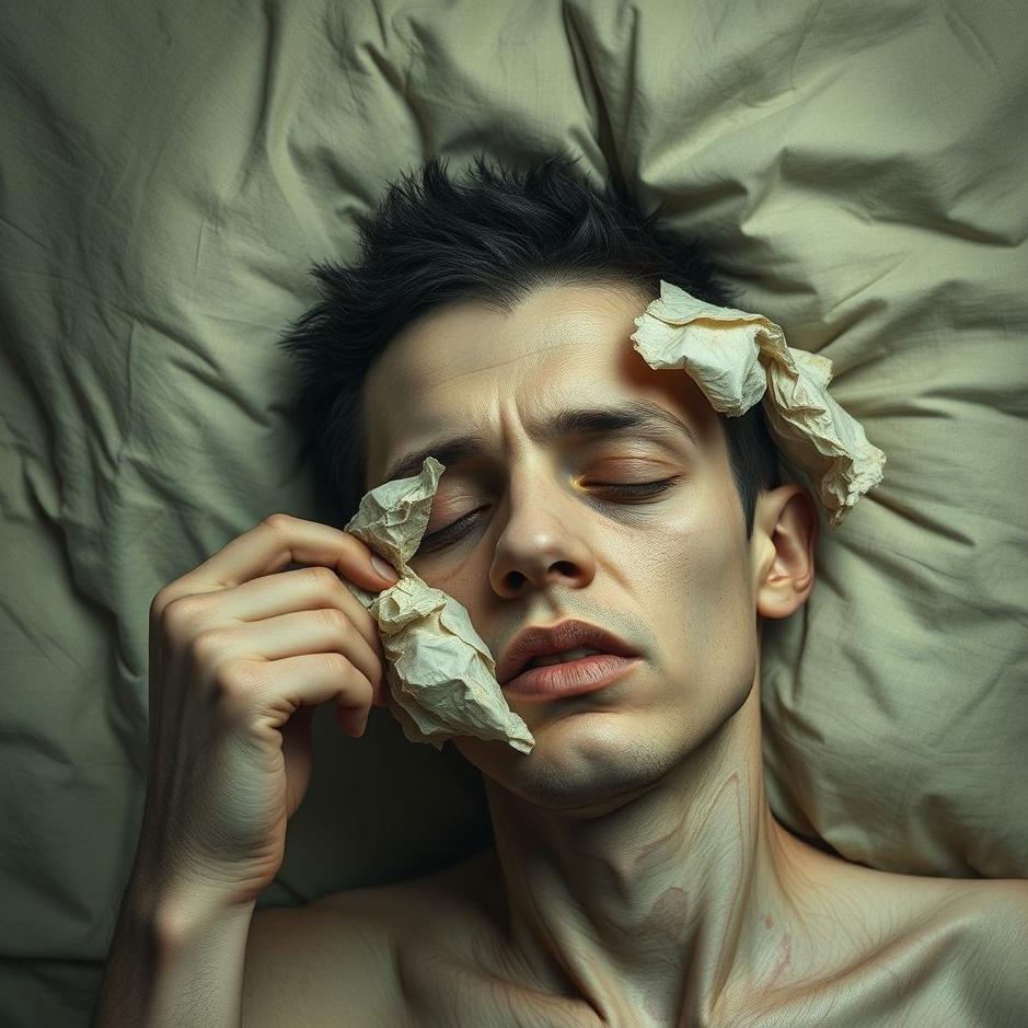 Dream : Peeling human skin in a dream