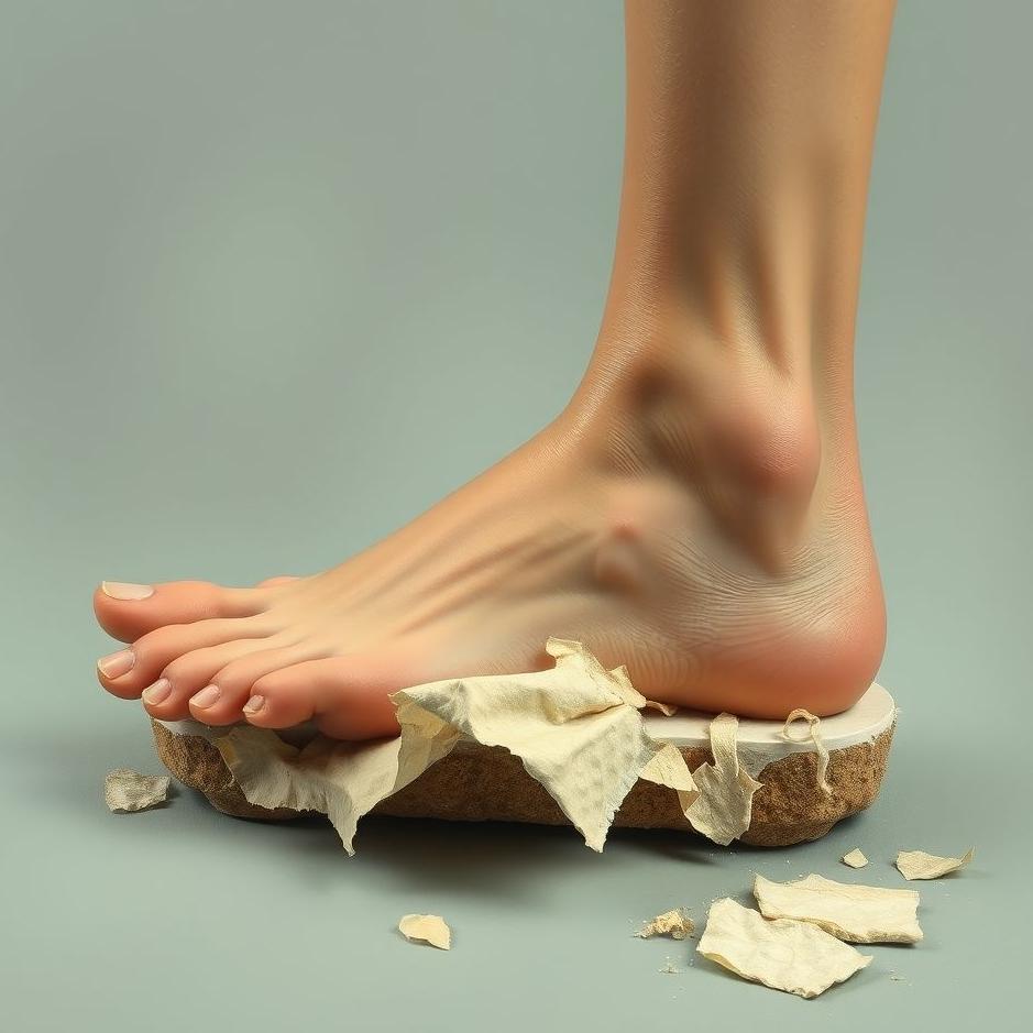 Dream : Peeling of the foot base in the dream