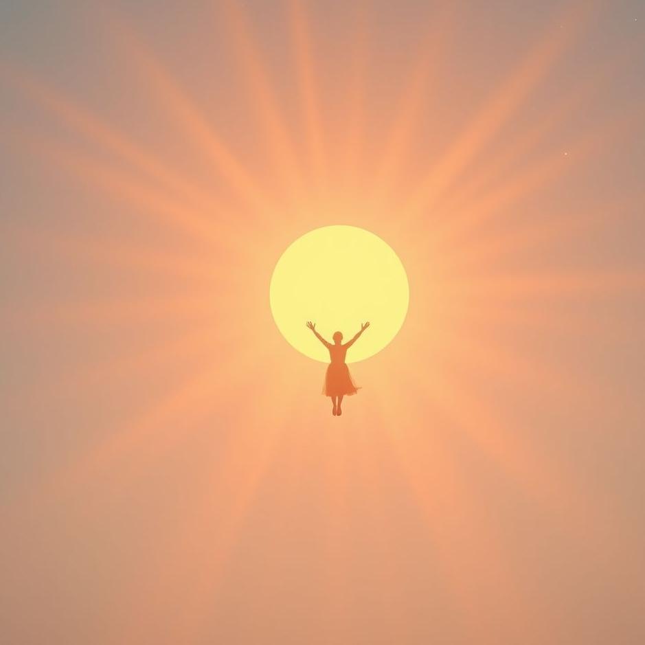 Dream : Peeling off from the sun in your dream