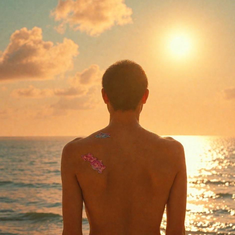 Dream : Peeling sunburn in a dream