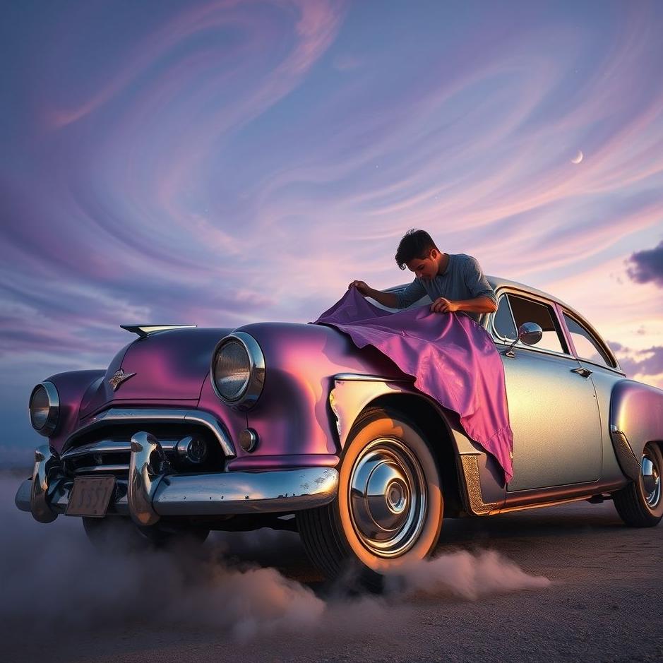 Dream : Peeling the car in the dream