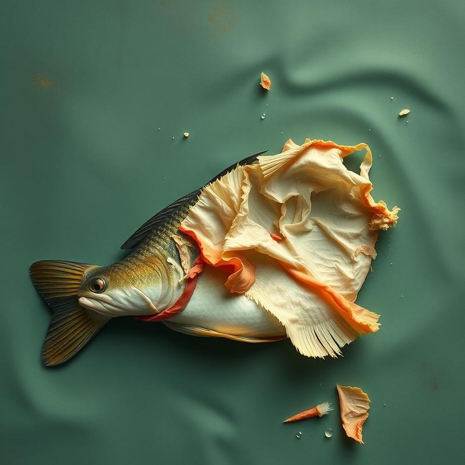 Dream Dictionary : Peeling the skin of a fish in a dream
