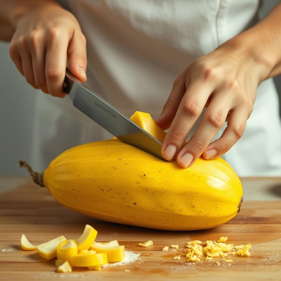 Dream : Peeling yellow squash in a dream