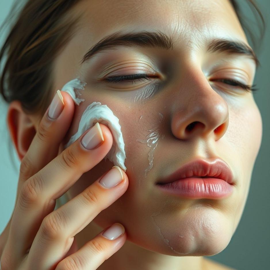 Dream : Peeling your own face skin in a dream