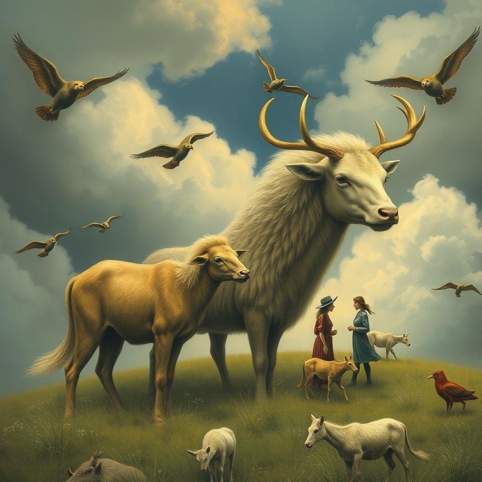 Dream : People as animals in a dream