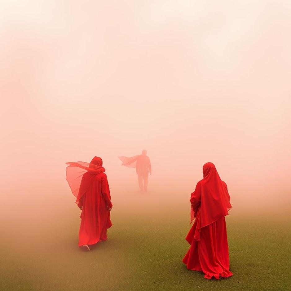 Dream : People dressed in red in a dream