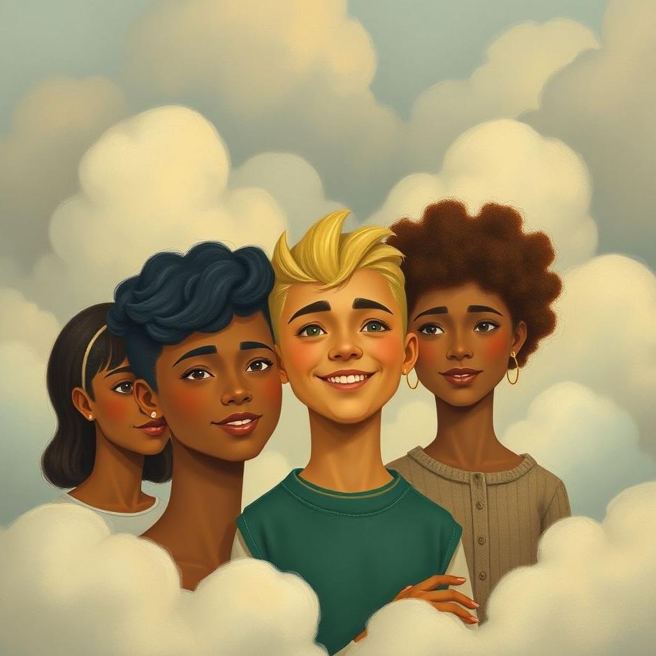 Dream : People from different races in a dream