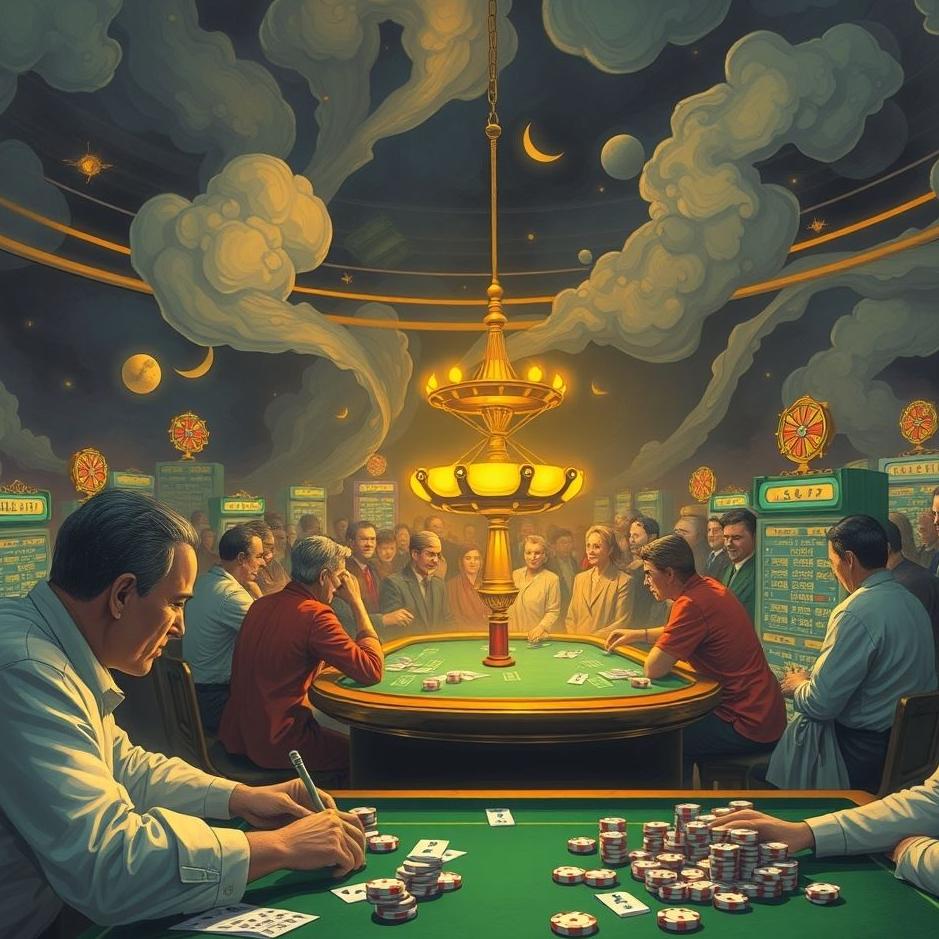 Dream : People gambling in a dream