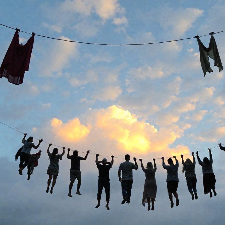 Dream : People hanging in a dream