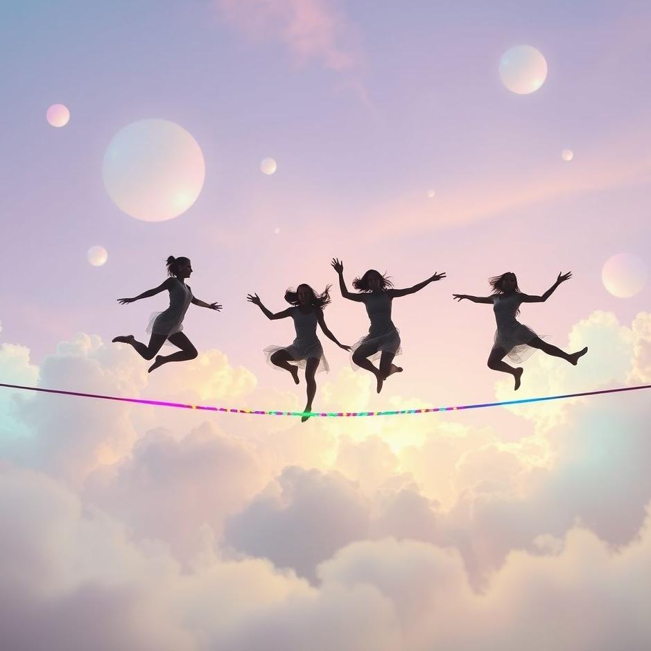 Dream : People jumping rope in a dream