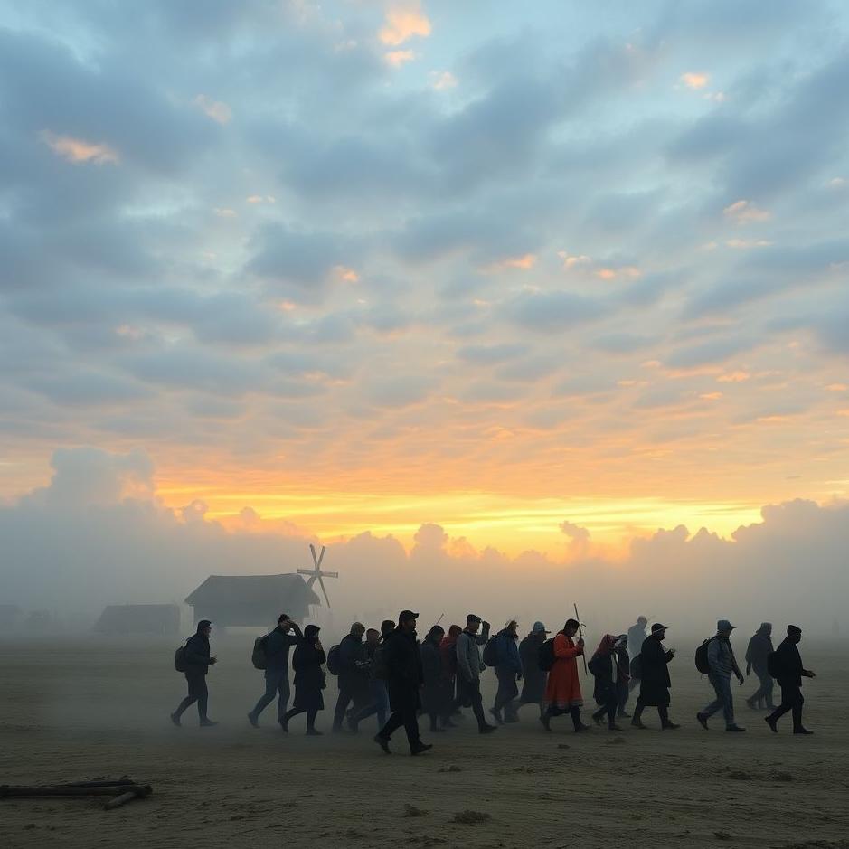 Dream Dictionary : People migrating in a dream