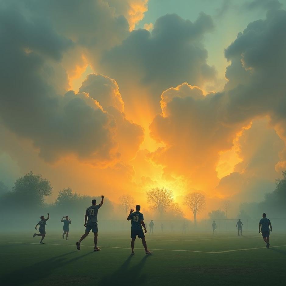 Dream : People playing matches in a dream
