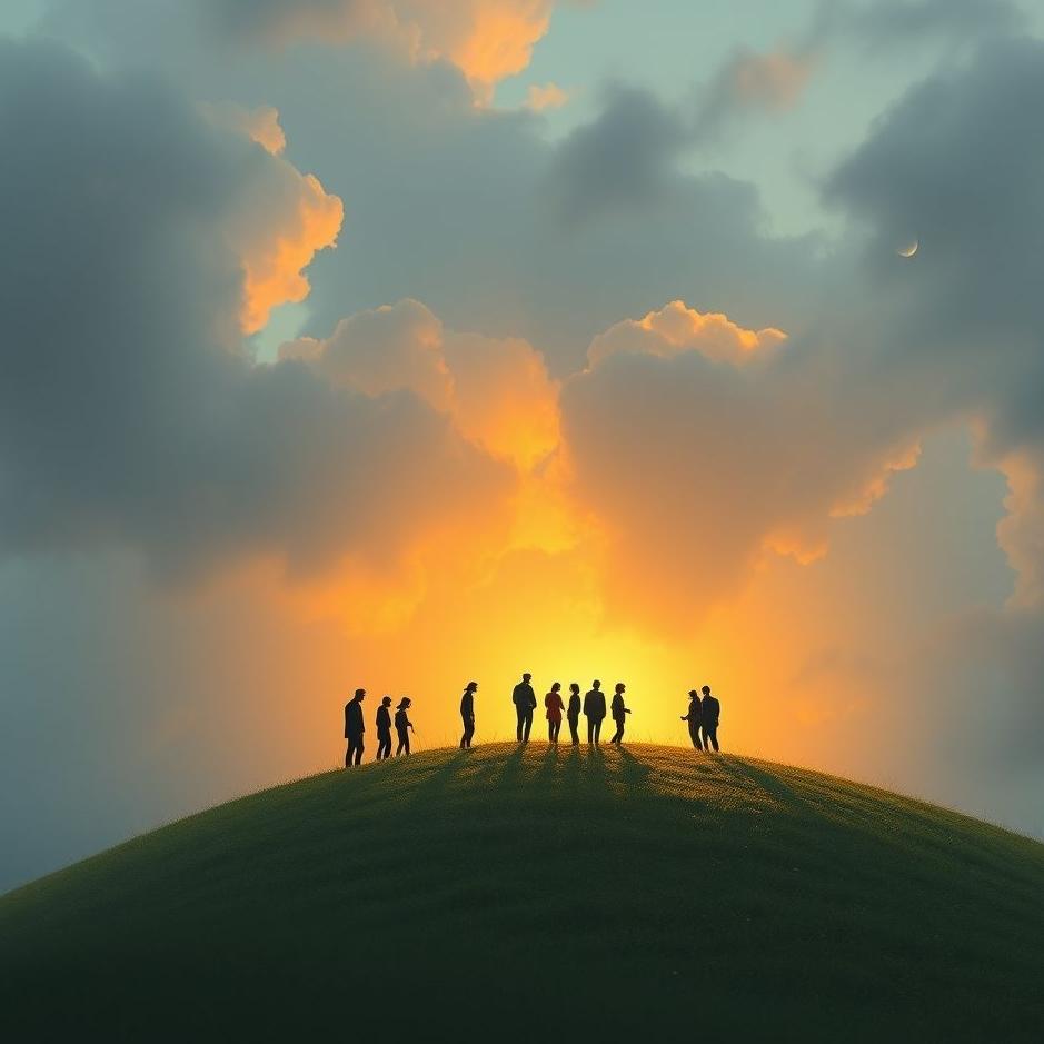 Dream : People small in a dream