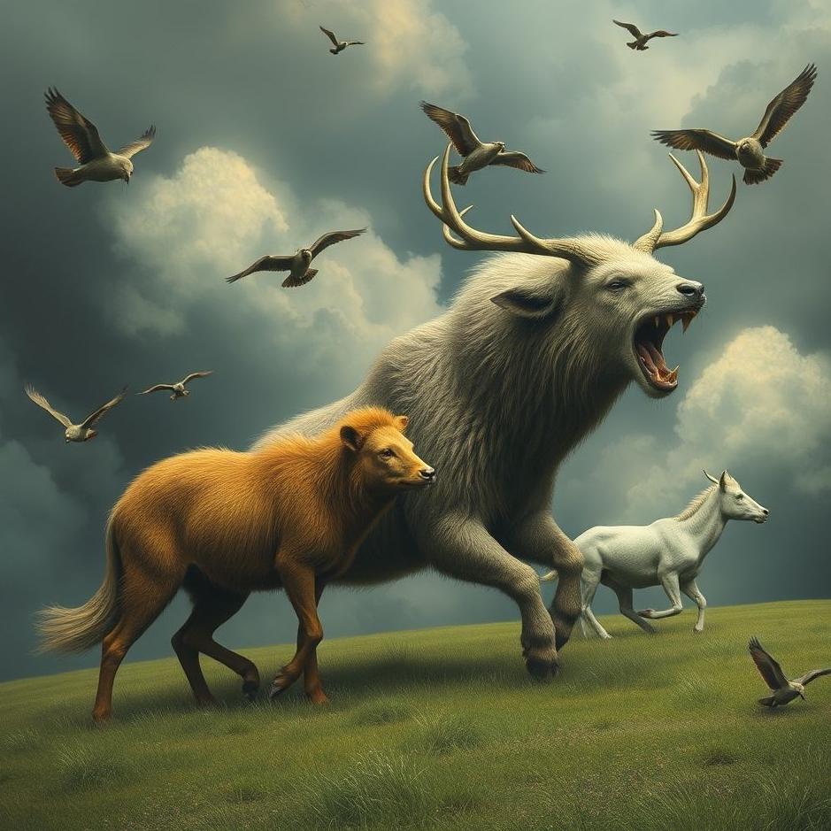 Dream : People turning into animals in a dream