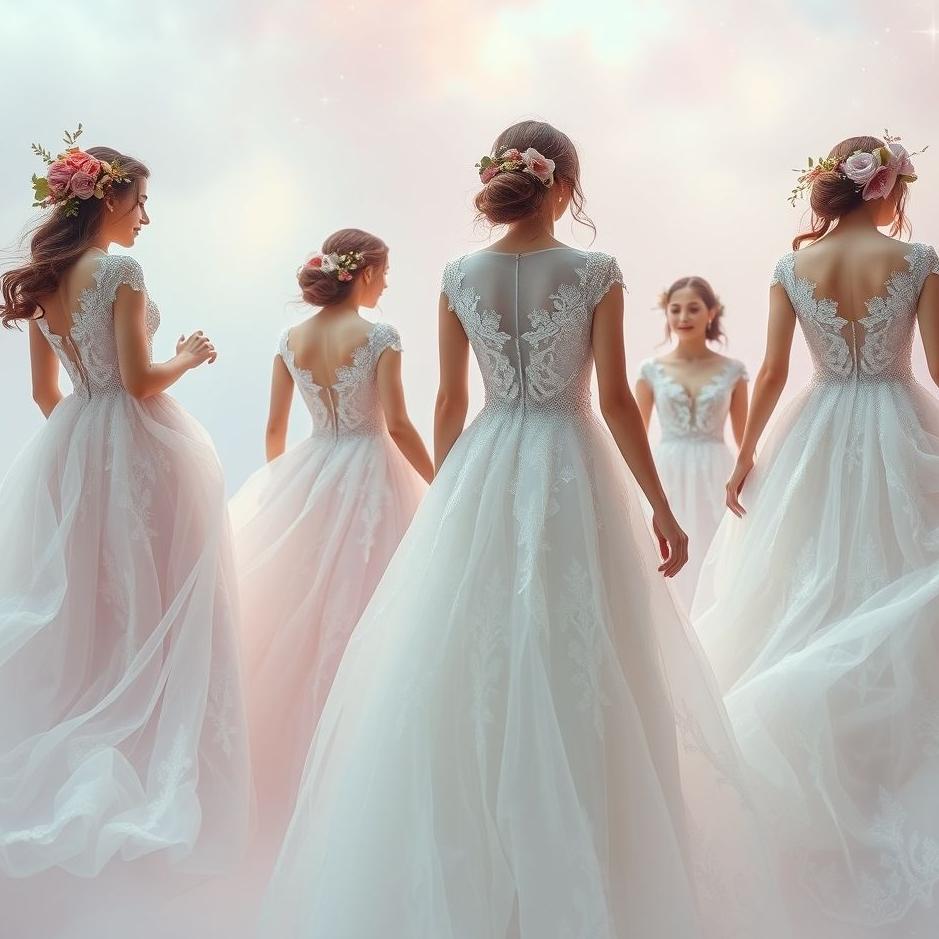 Dream : People wearing a wedding dress in a dream