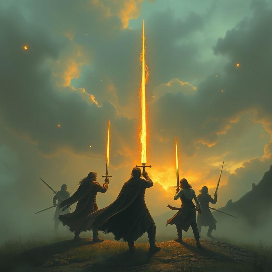 Dream : People with swords in a dream